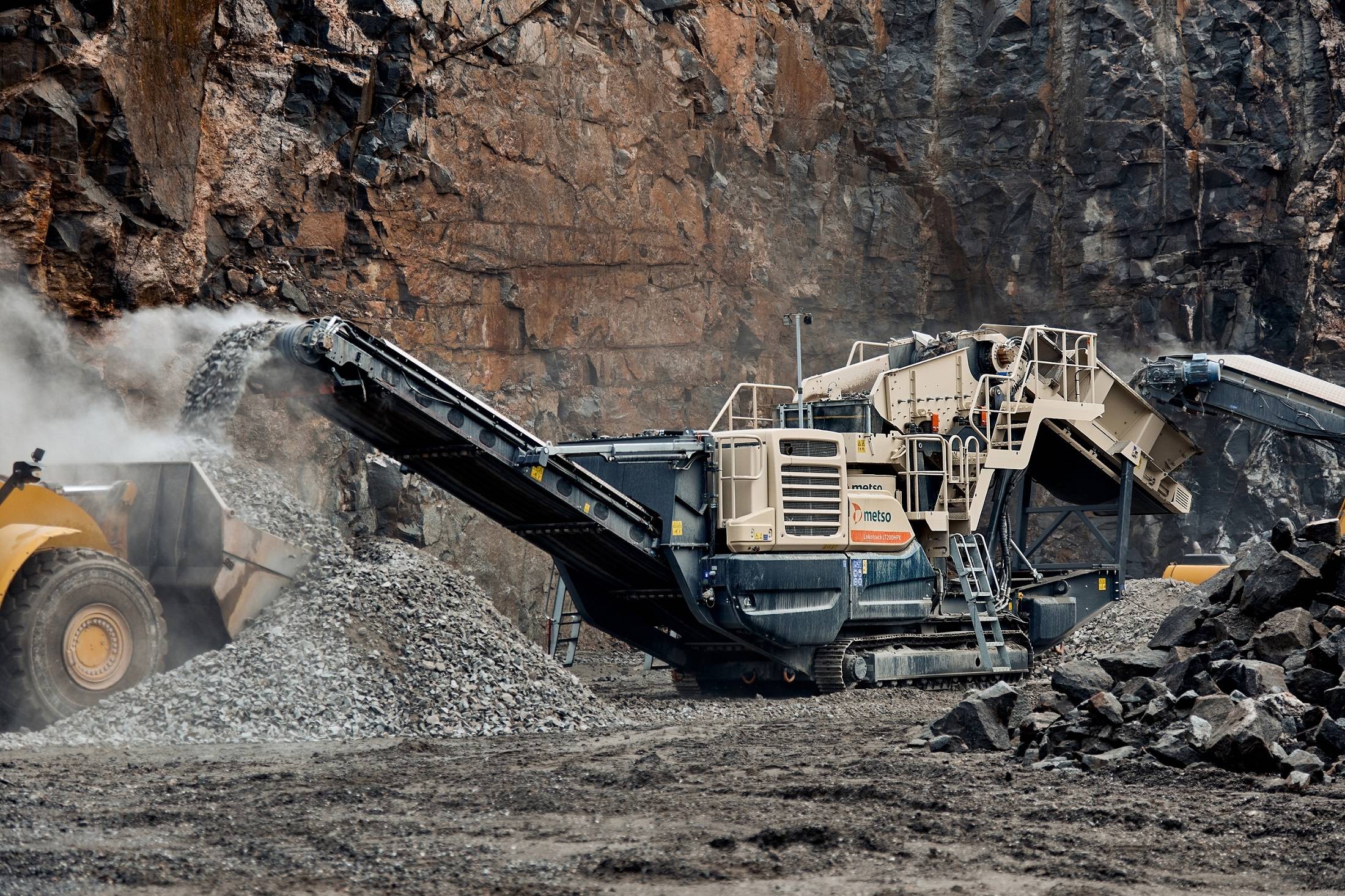 Palmero will represent Metso Outotec’s complete aggregates portfolio, including the well-known Lokotrack series.