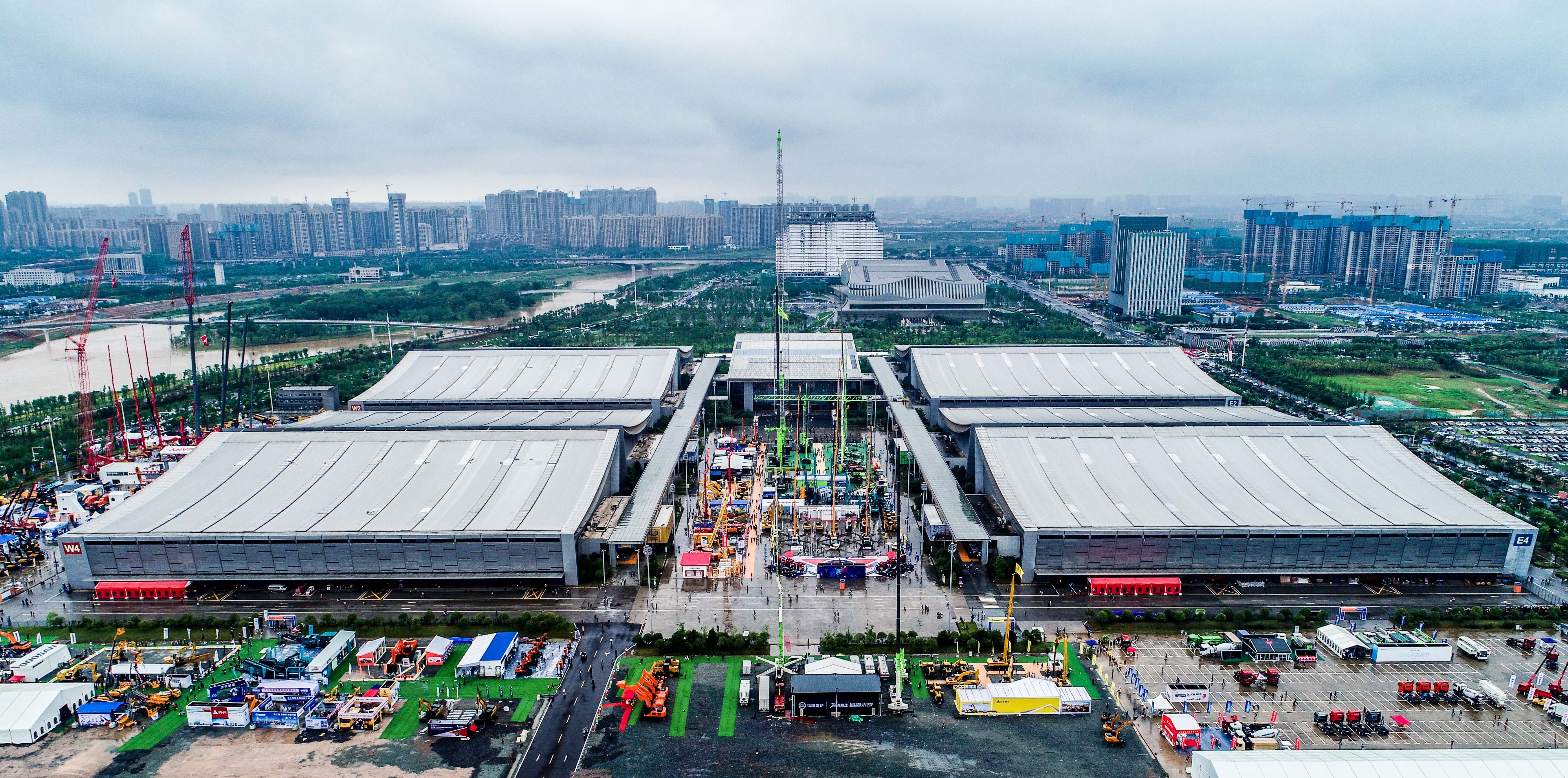 Panoramic view CICEE 2021 <br> Image source: Changsha International Construction Equipment Exhibition (CICEE)