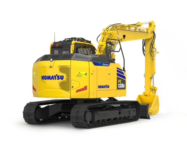 Komatsu PC138E-11 electric excavator