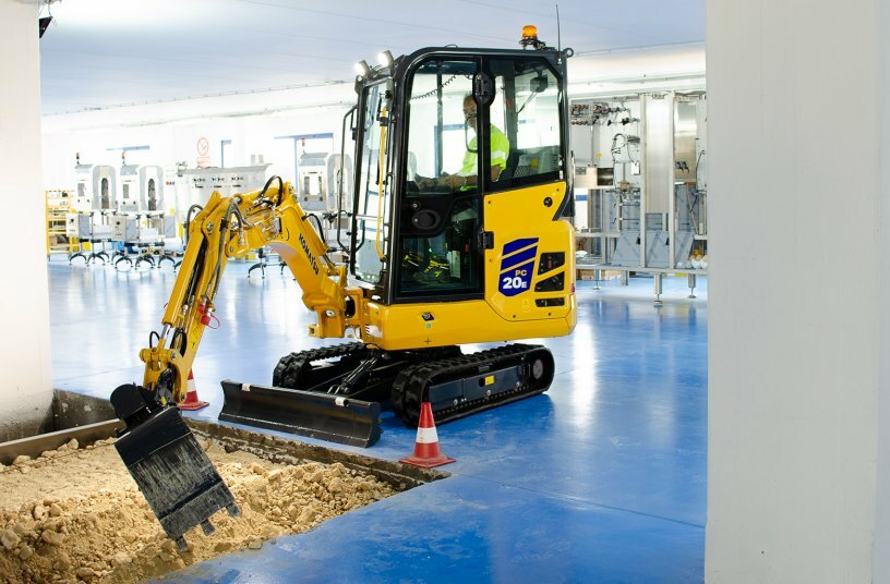 Komatsu PC20E-6