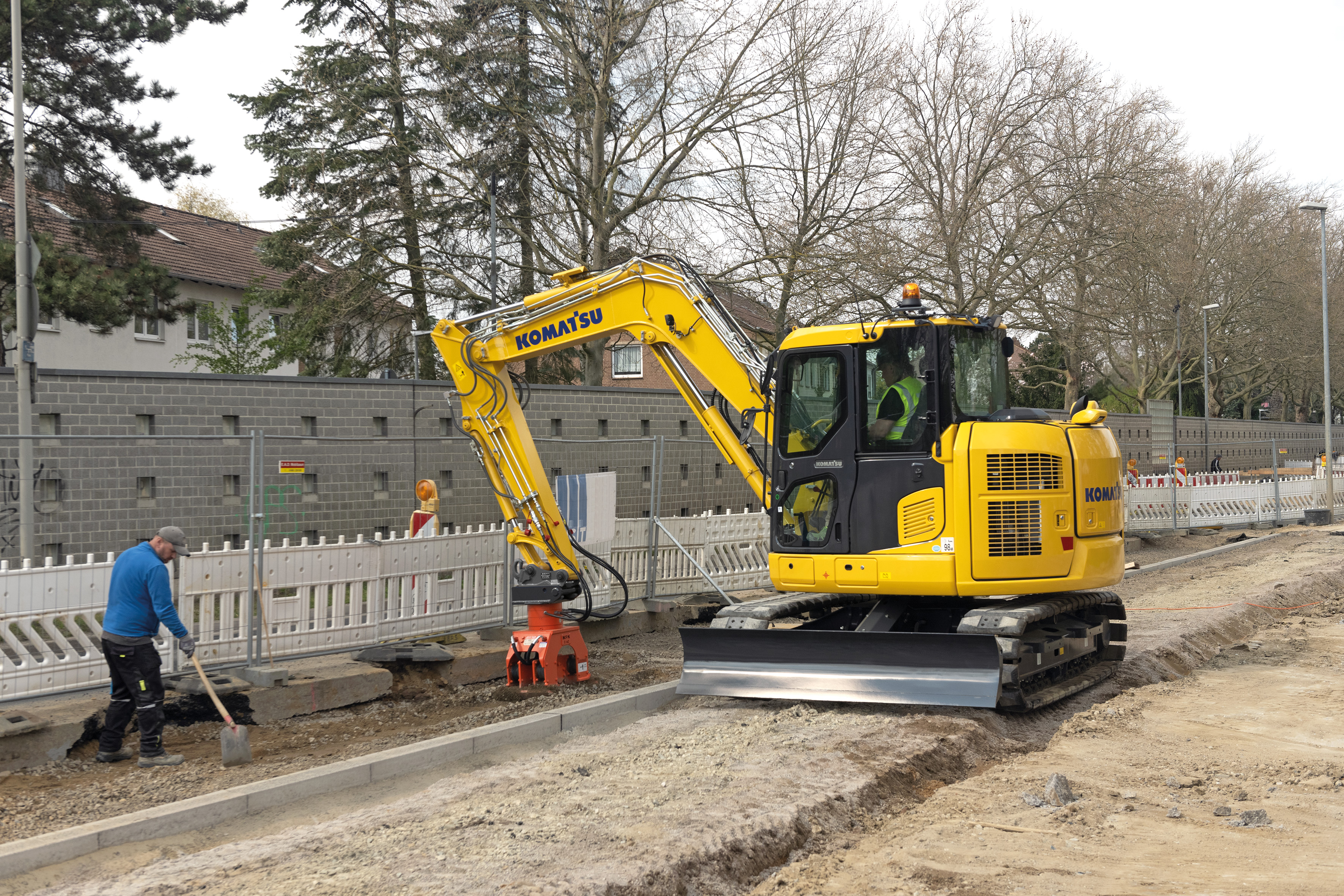 Komatsu Europe PC88MR-11 Midi Excavator