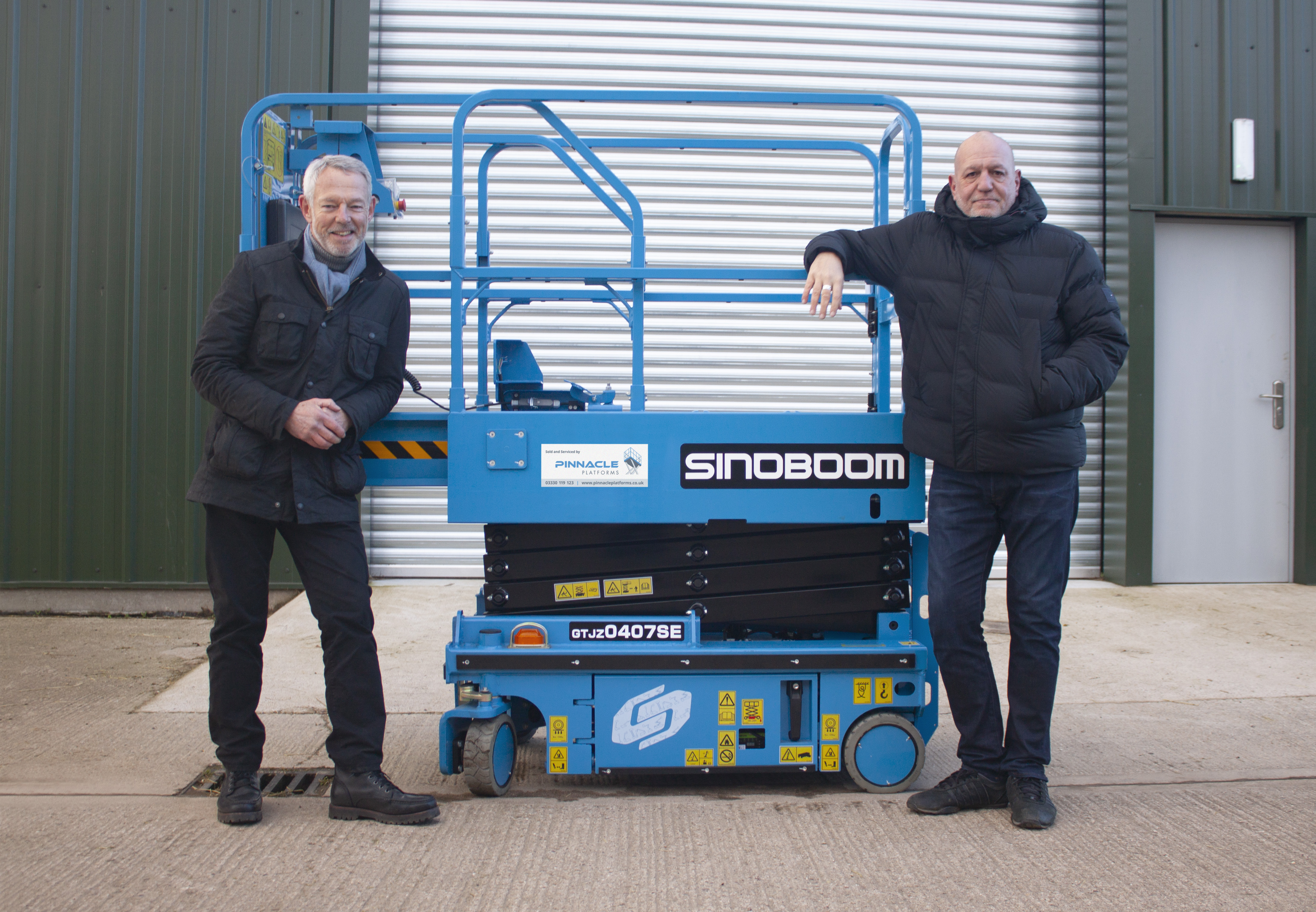 Pinnacle Platforms - Wayne Lawson (L), Tim White (R)