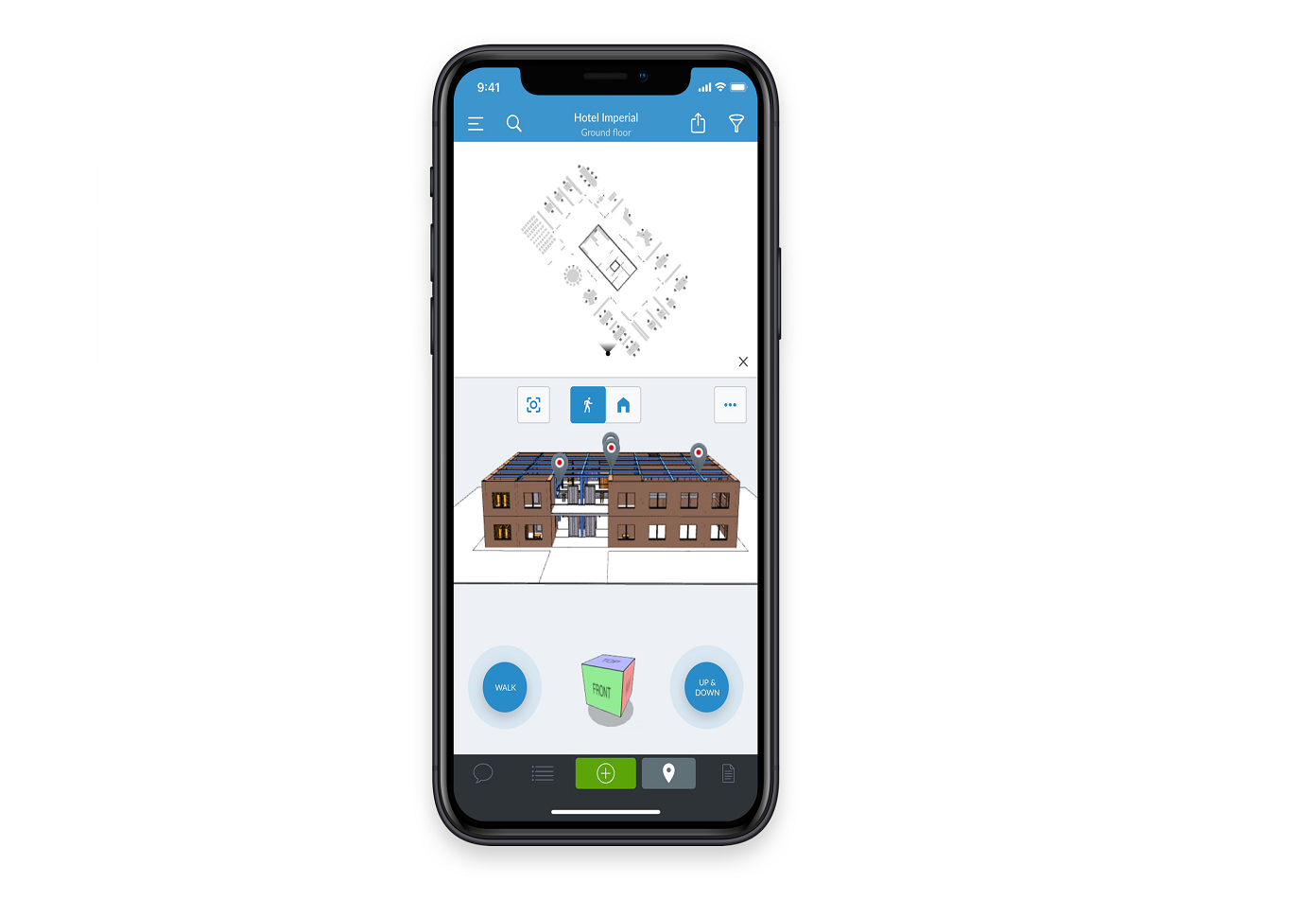 PlanRadar - BIM function on smartphone