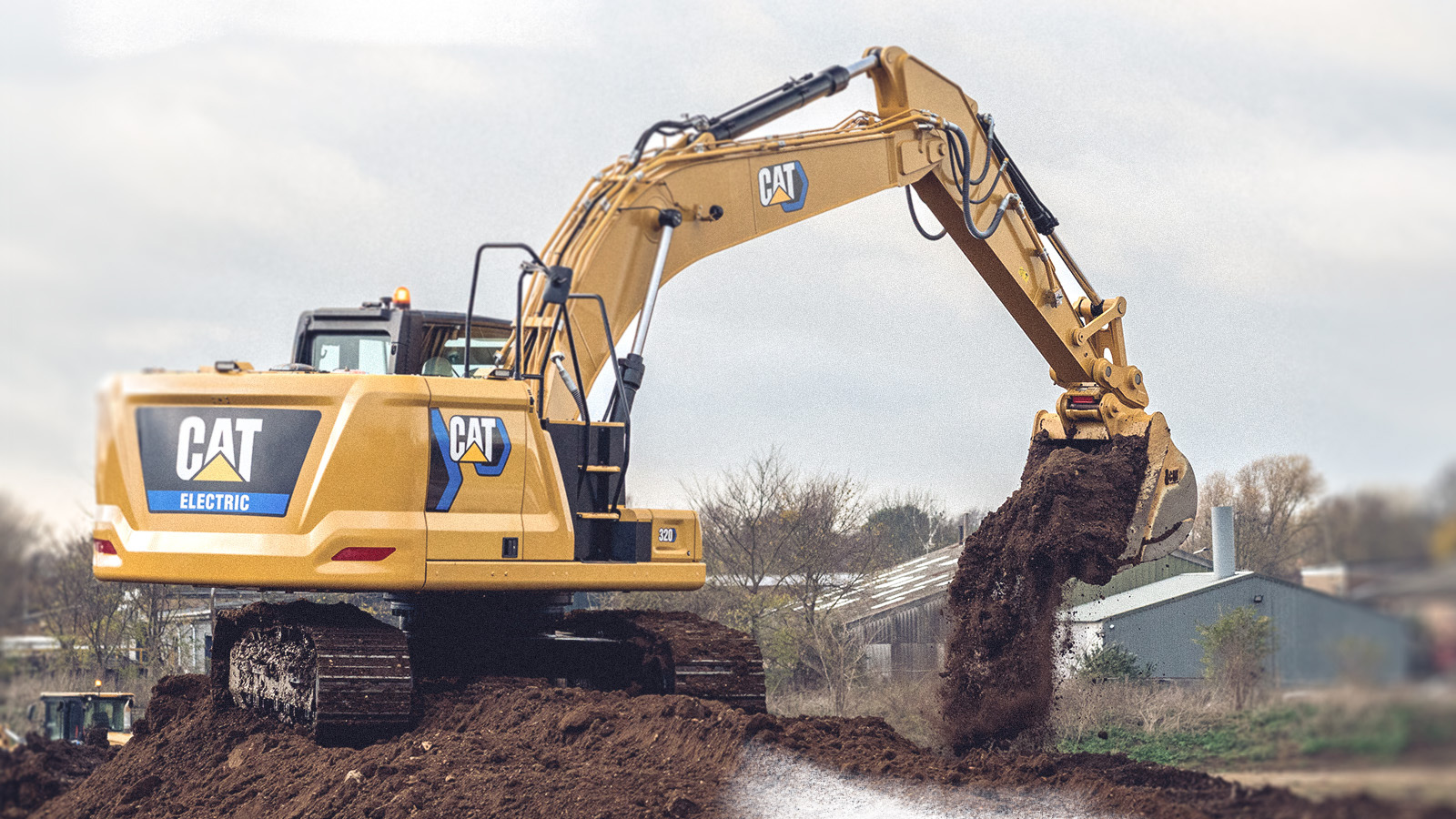 The new Cat 320 Electric crawler excavator offers the proven features in terms of assistance systems and cab