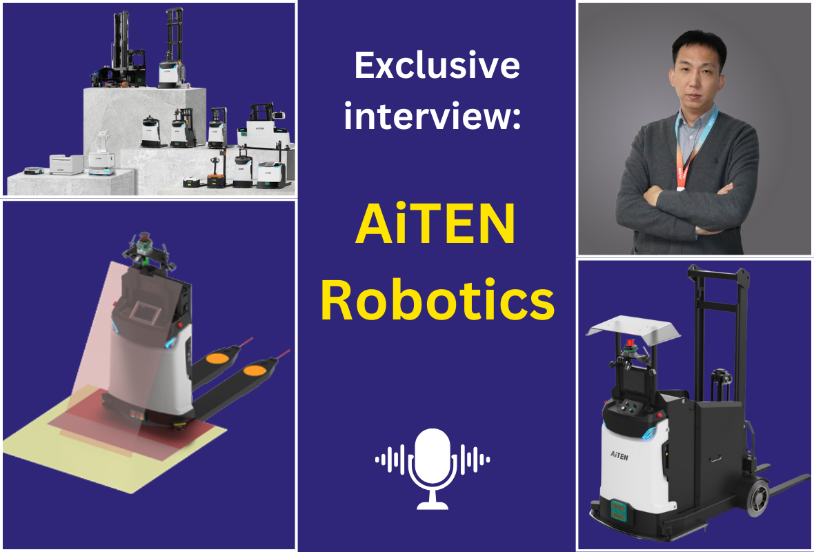 LECTURA Press talks to Wu Shengyi, AiTEN Robotics about AI-powered automation transforming the material handling industry