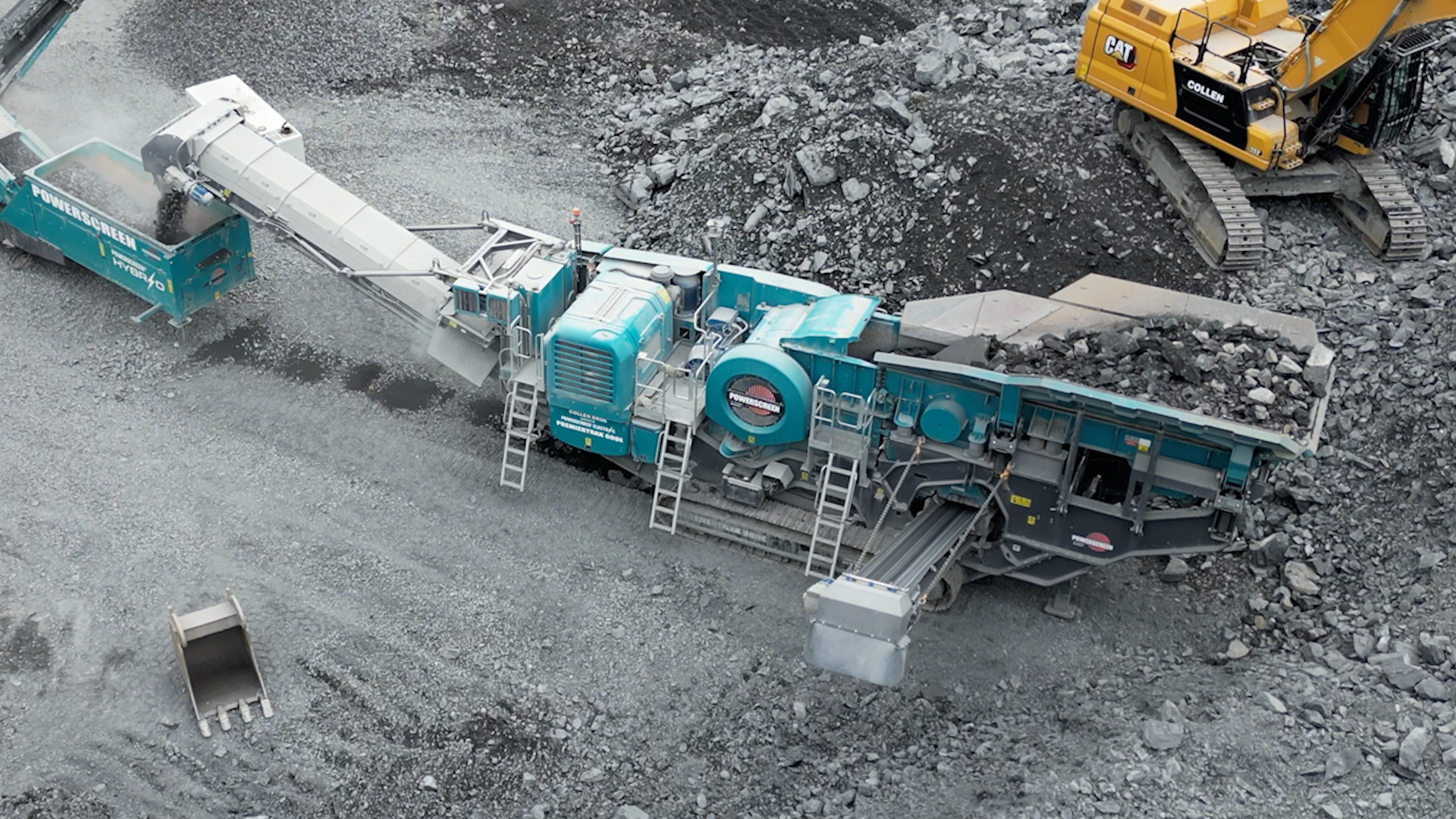 First Powerscreen Premiertrak 600E in Ireland Goes to Collen Bros