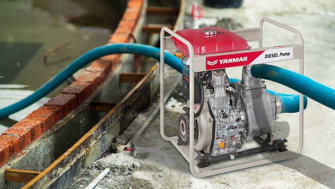 Yanmar Launches New Range of Portable Diesel Water Pumps