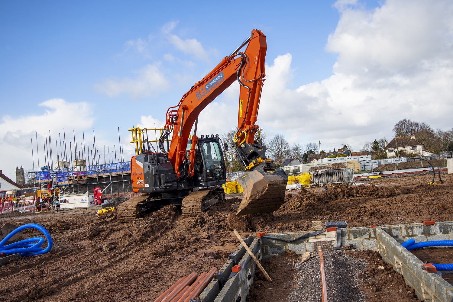 Nothing comes close to Zaxis excavators for BCL Groundworks, UK<br>IMAGE SOURCE: Hitachi Construction Machinery (Europe) NV