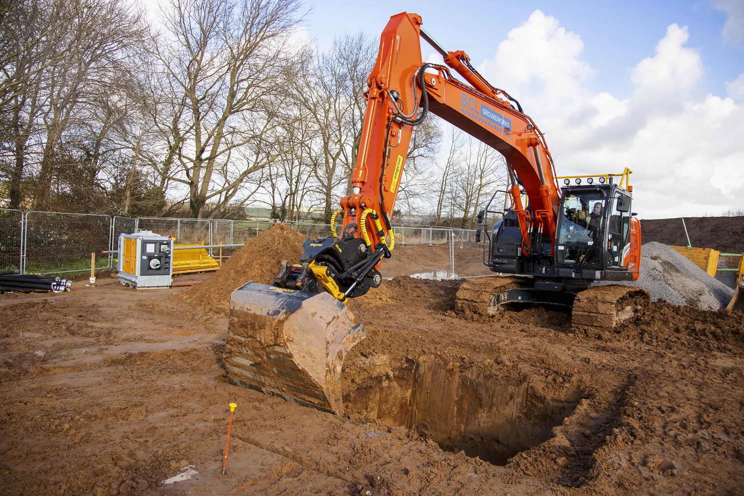 Nothing comes close to Zaxis excavators for BCL Groundworks, UK