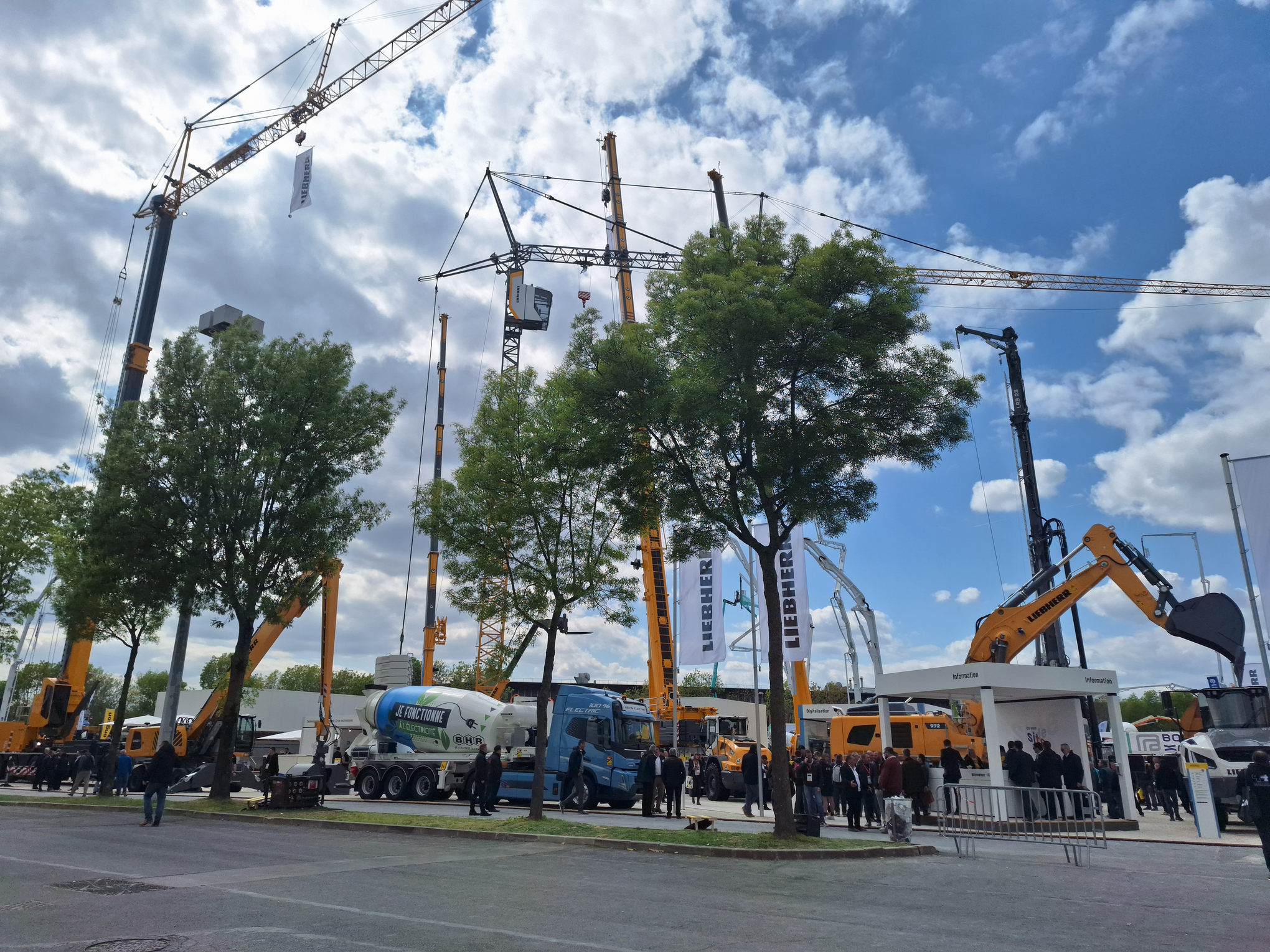 Outdoor area of INTERMAT 2024