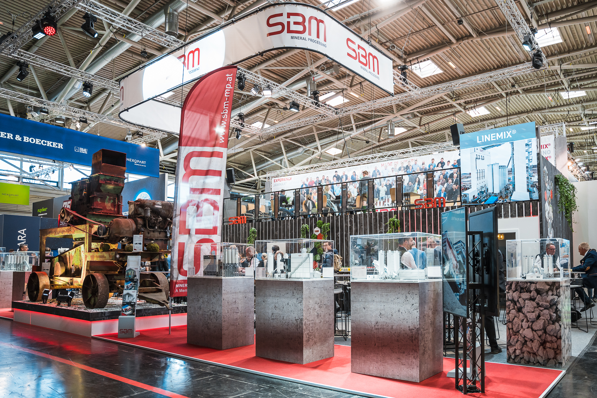 SBM booth at bauma 2025