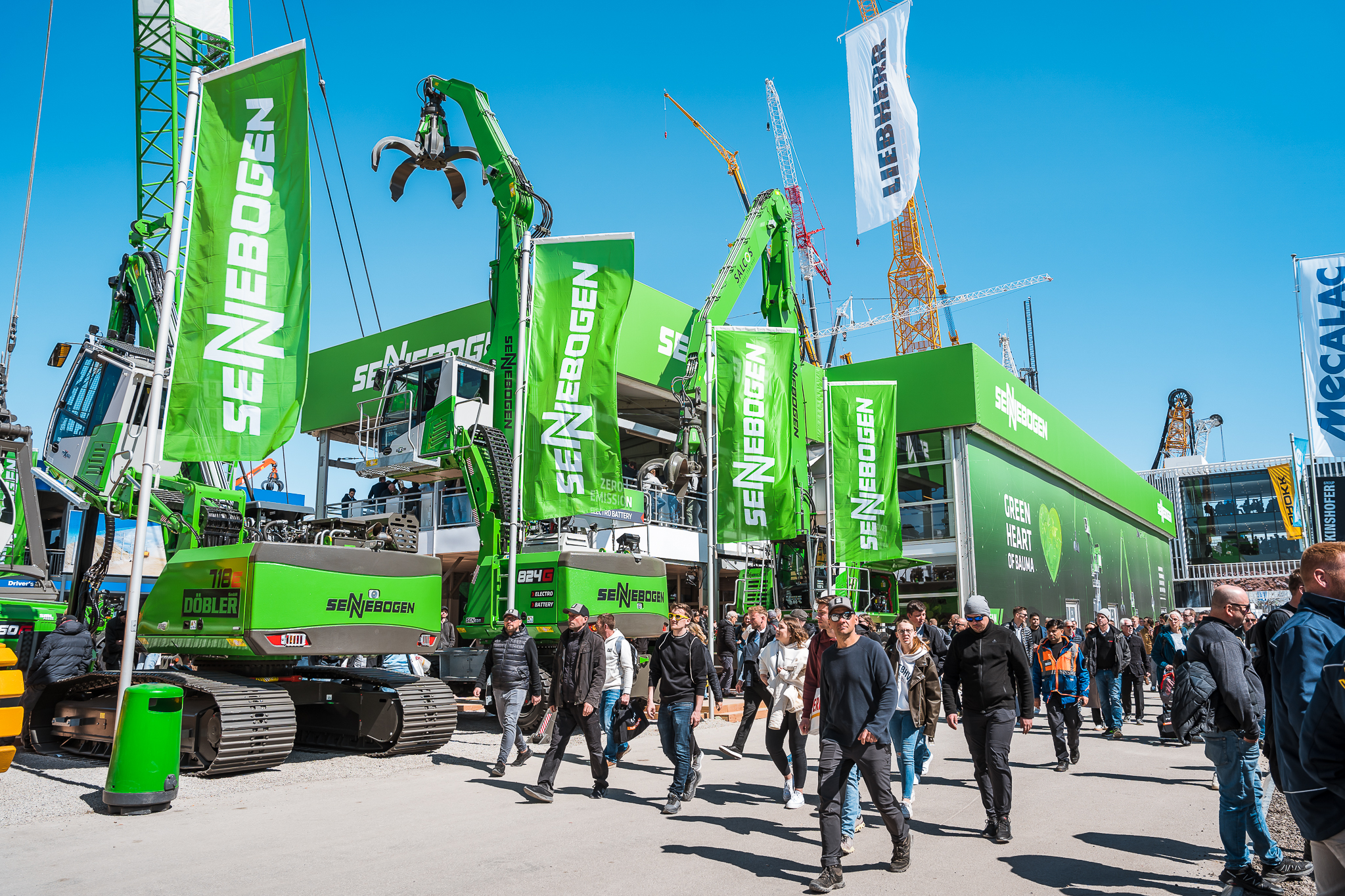 SENNEBOGEN stand at bama 2025