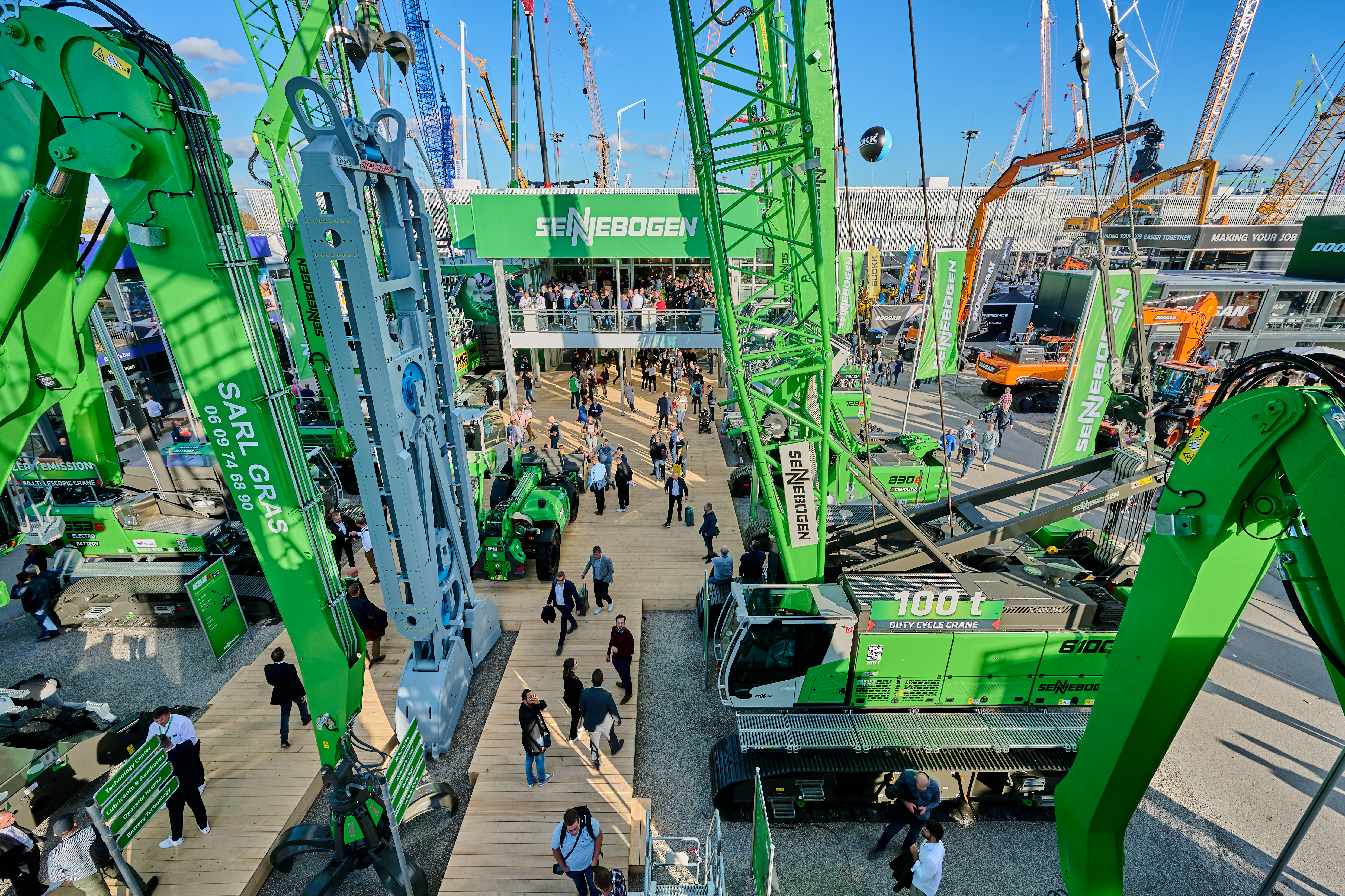 SENNEBOGEN at bauma
