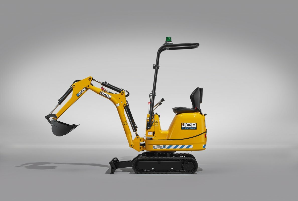 The new micro excavator 8008E CTS