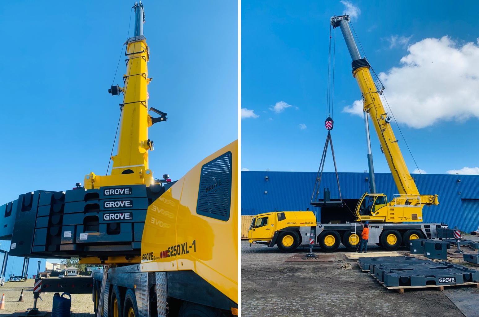 Sistermi bolsters fleet with Brazil’s first Grove GMK5250XL-1