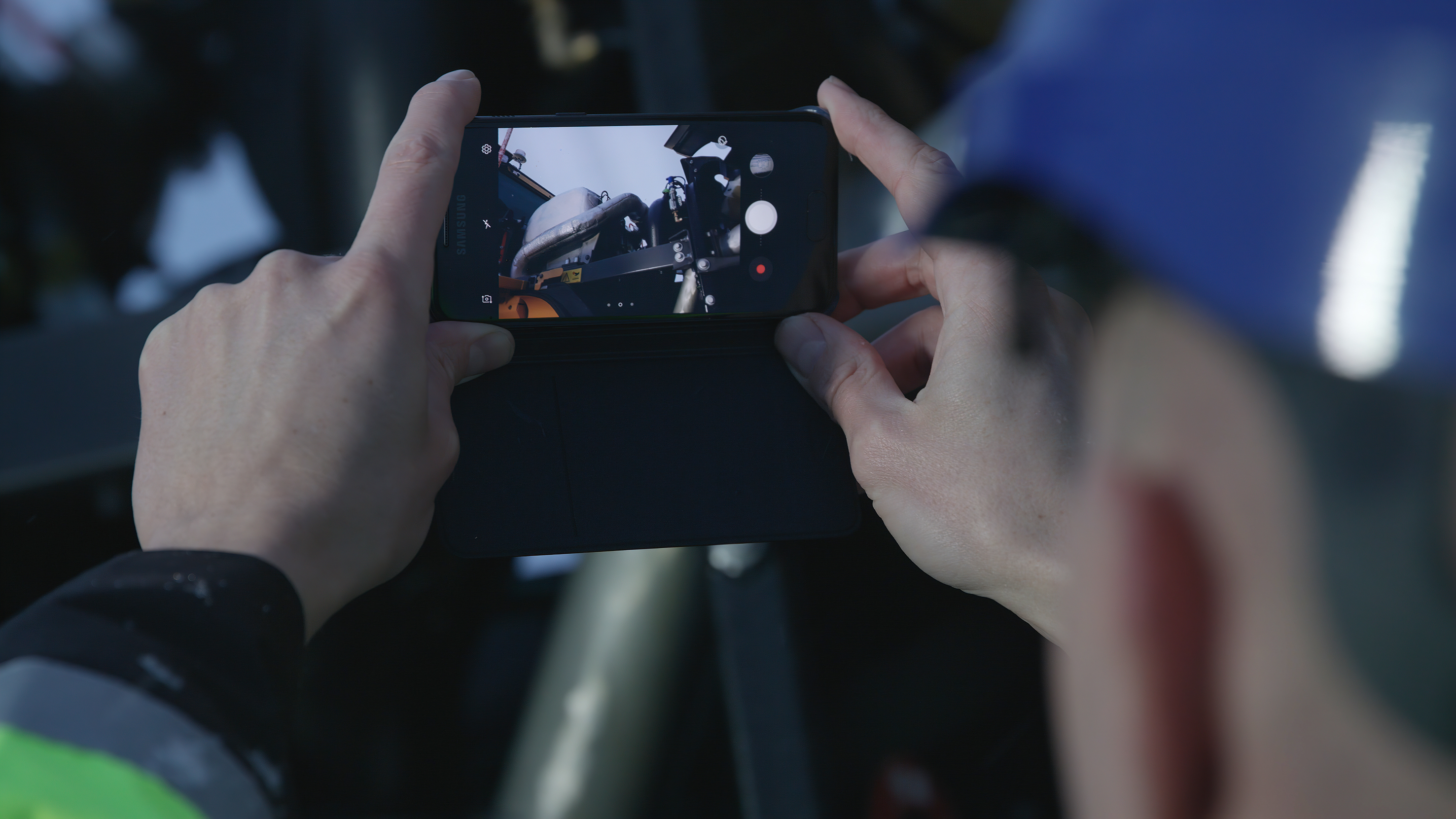 Prevent downtime with virtual real-time tech support <br> Image source: Volvo Construction Equipment
