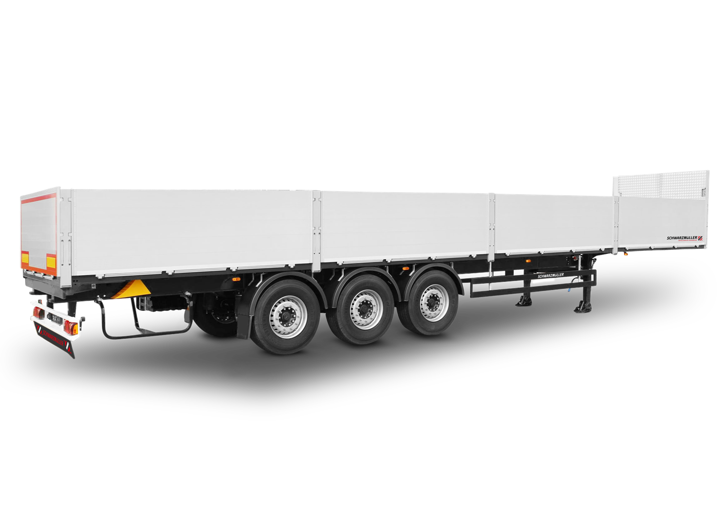 Schwarzmüller 3-axle tele-semi-trailer