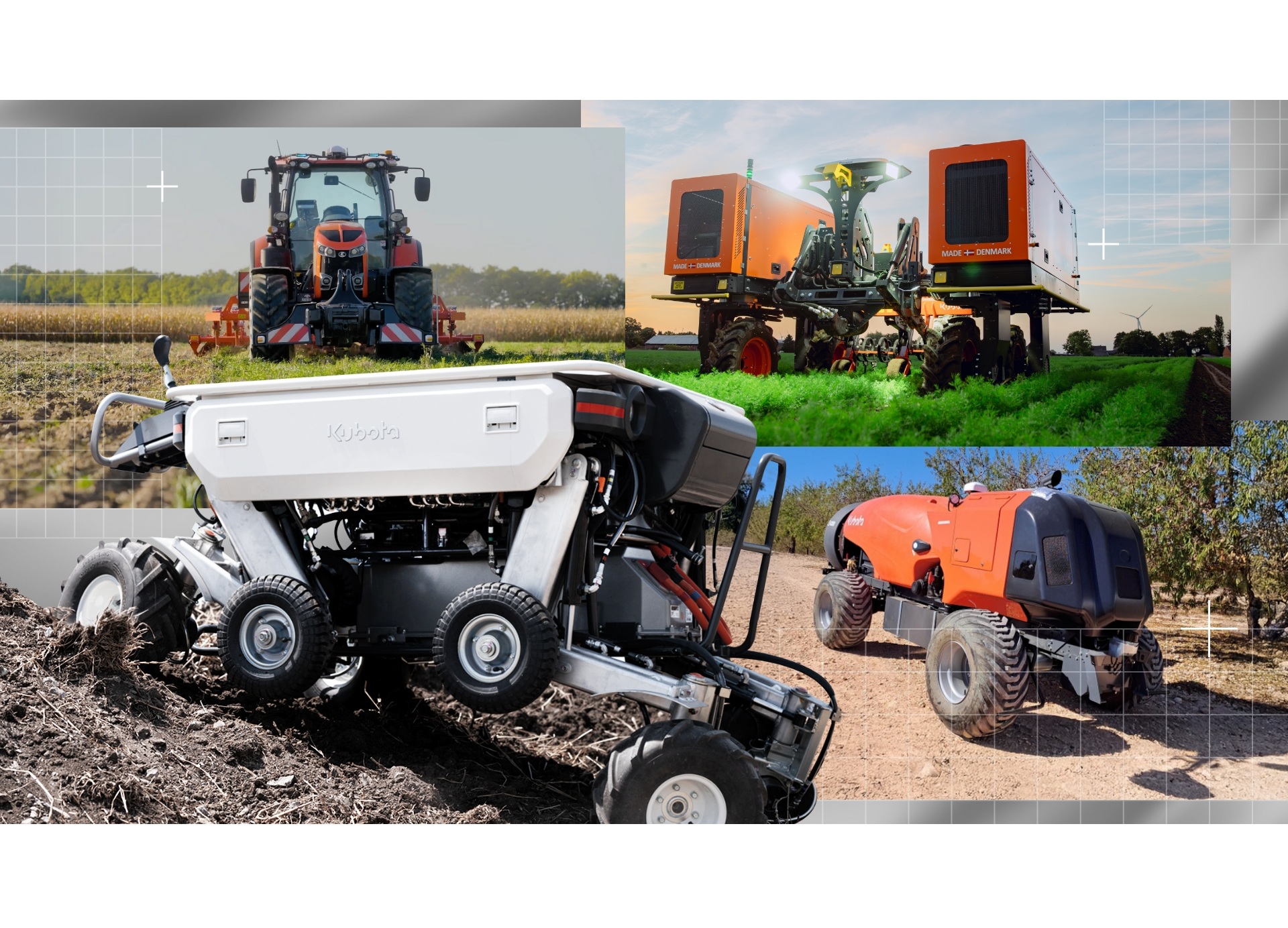 With the Kubota Group Solutions Hub, Kubota shows auf der AGRITECHNICA 2025, wie die Zukunft der Landwirtschaft schon heute Realität wird.