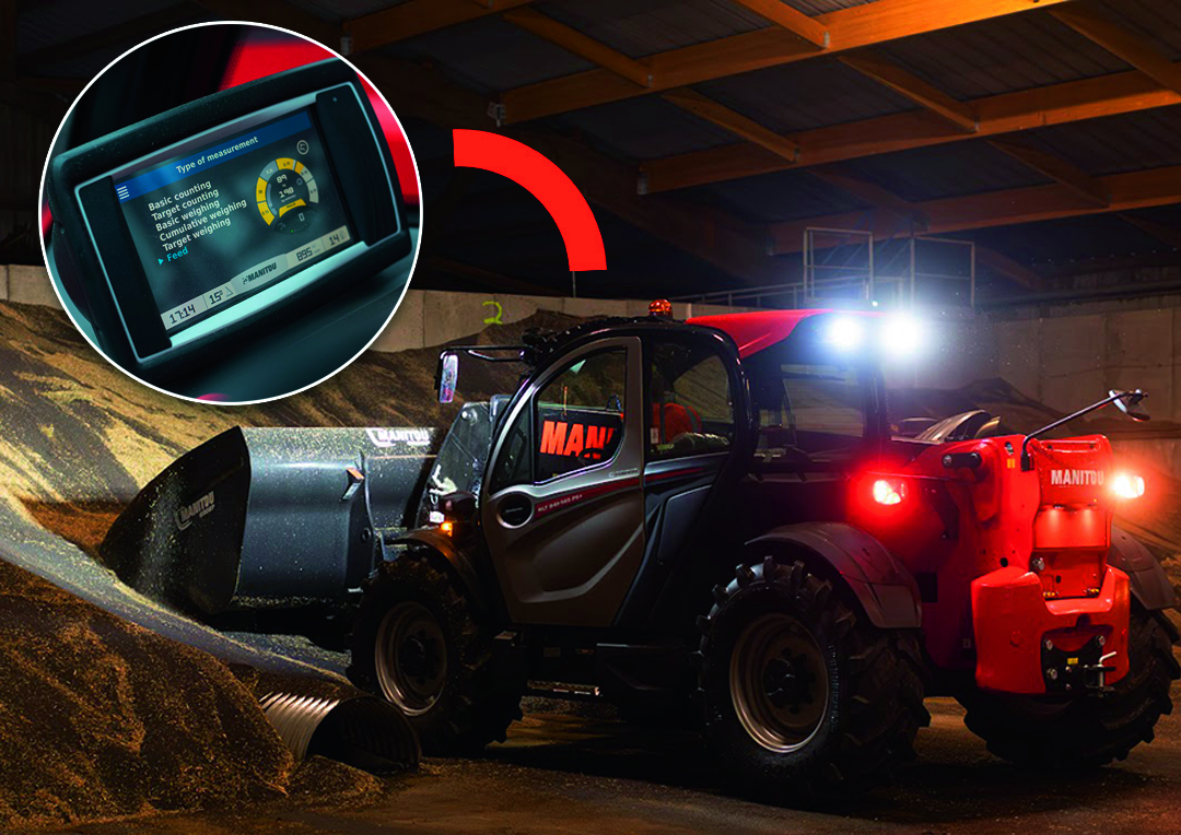 Smart weighing system Manitou