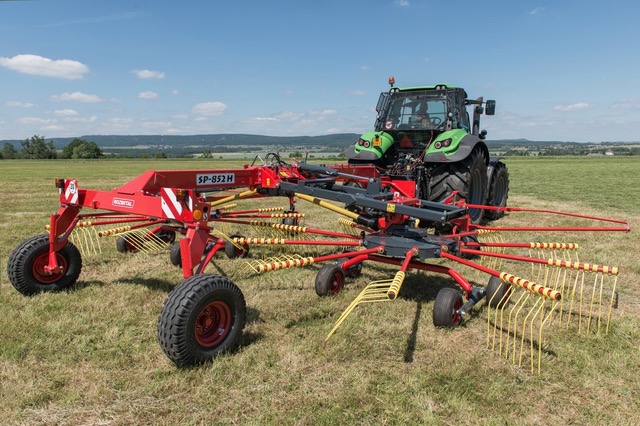 SP-852H – High-performance twin-rotor rake