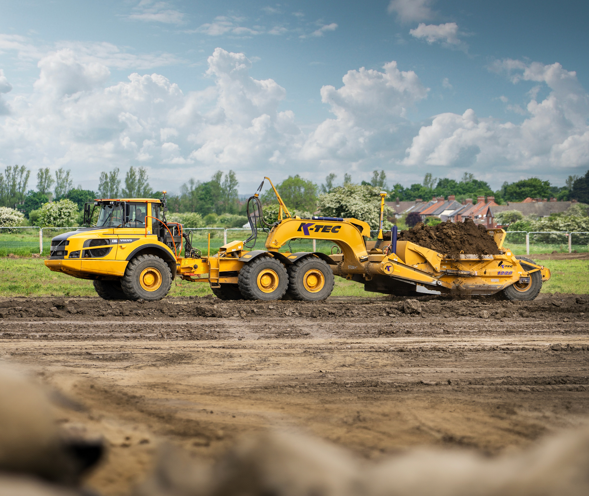 K-Tec is first to build sustainable earthmoving equipment with fossil-free steel in collaboration with SSAB