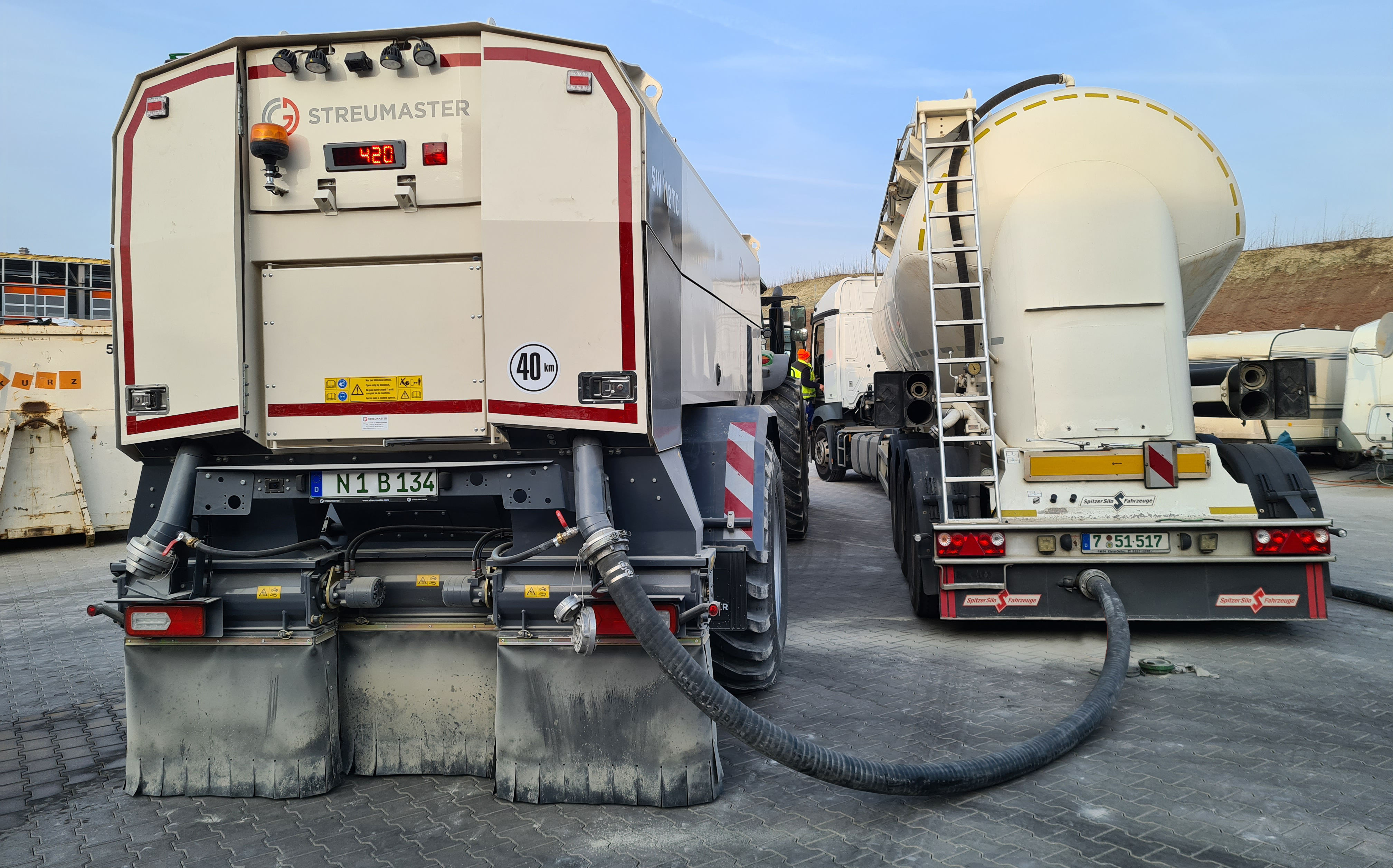 New generation of binding agent spreaders 