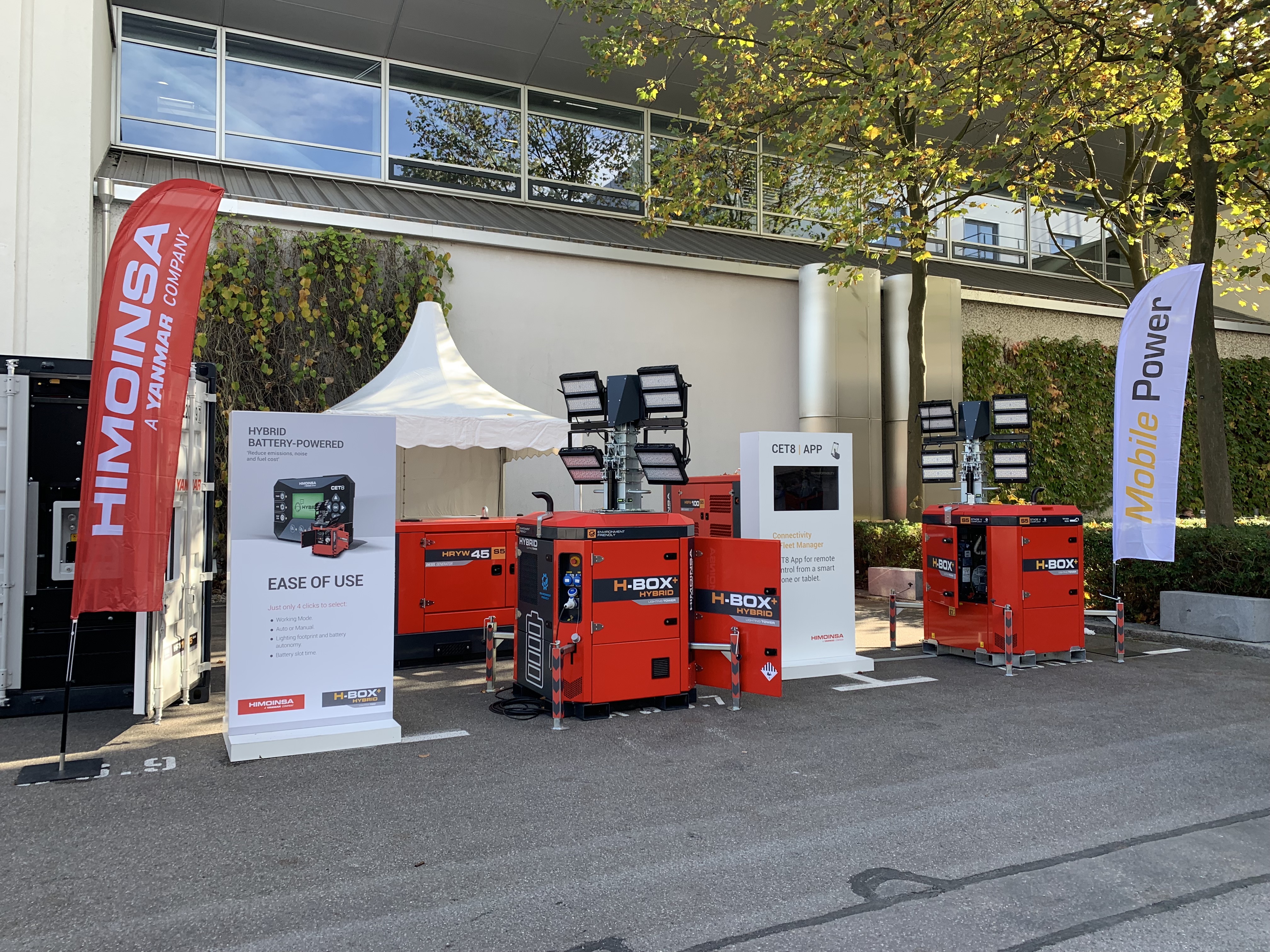 HIMOINSA introduces its electrification strategy at Bauma