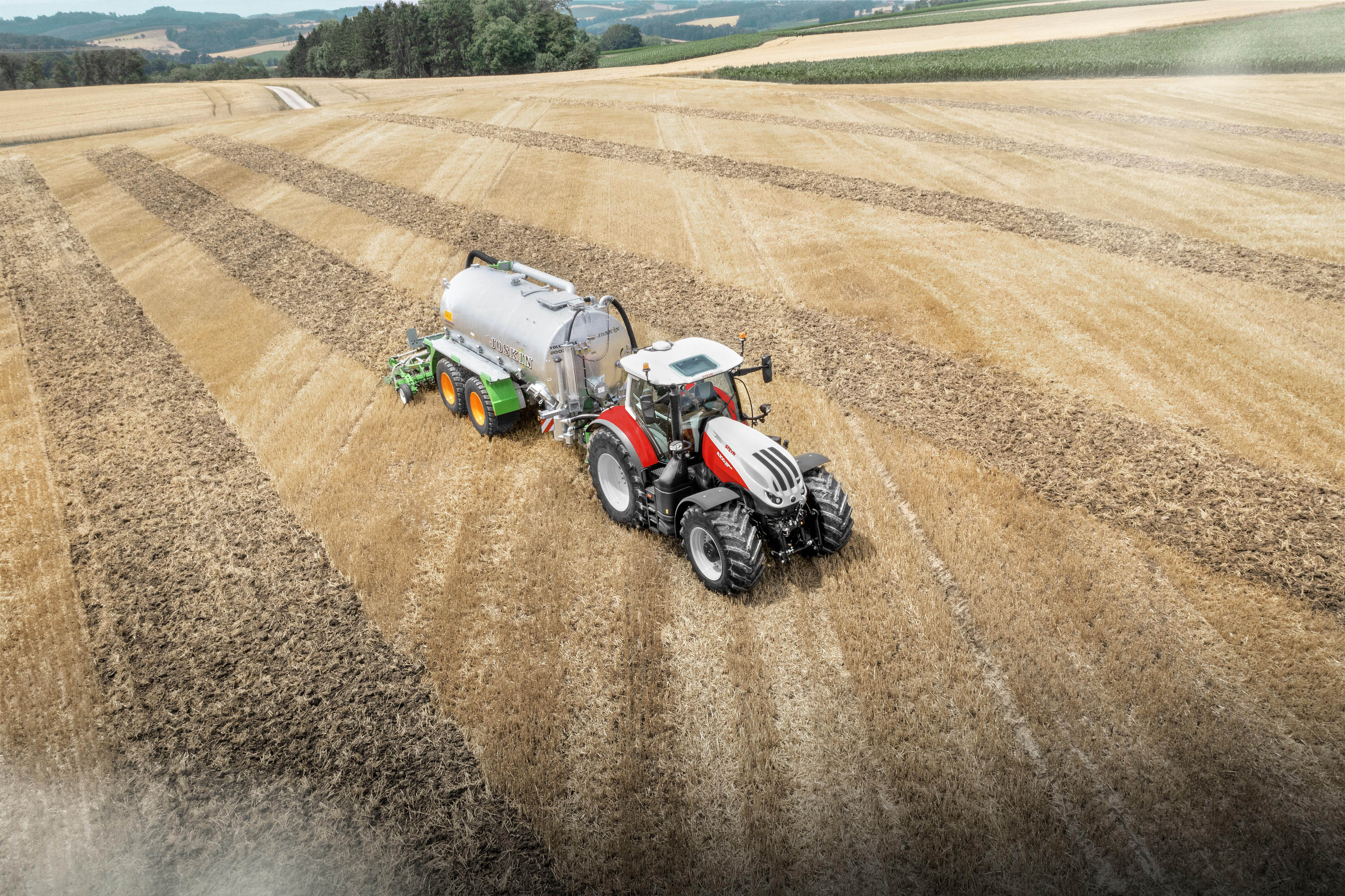 STEYR 6300 TERRUS CVT - Precision farming