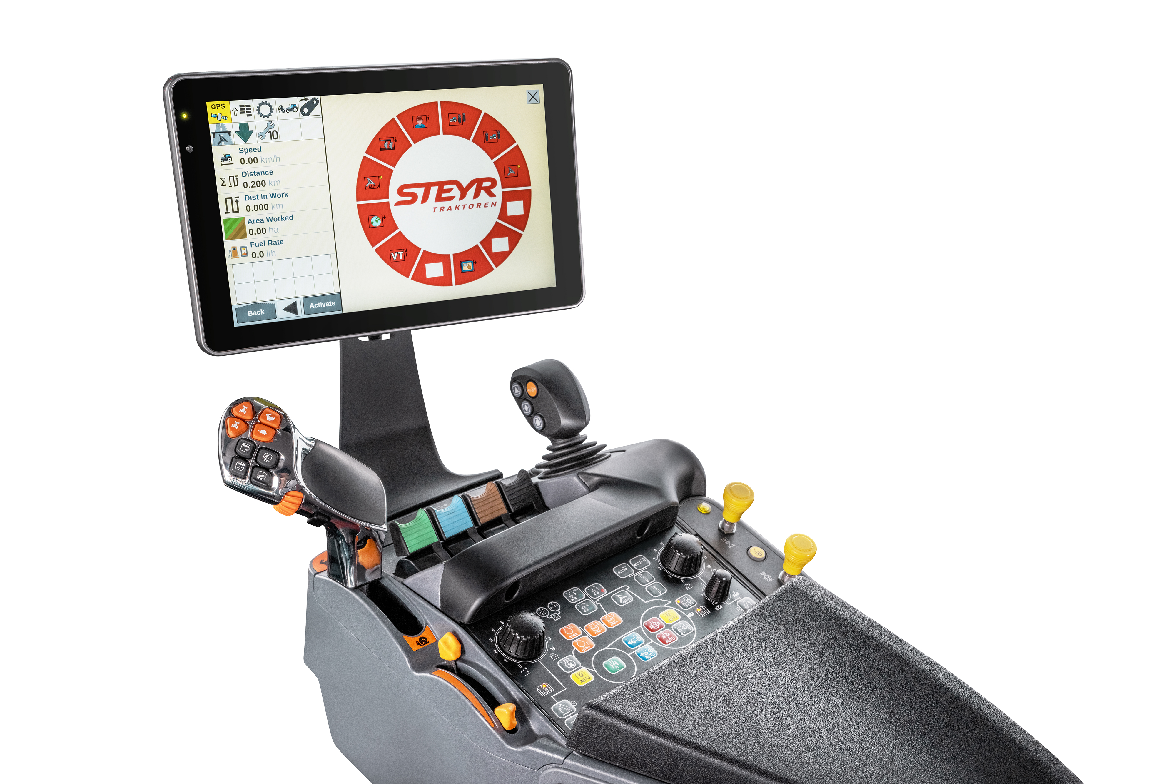 STEYR Expert CVT S-Tech 700 Plus touchscreen terminal 