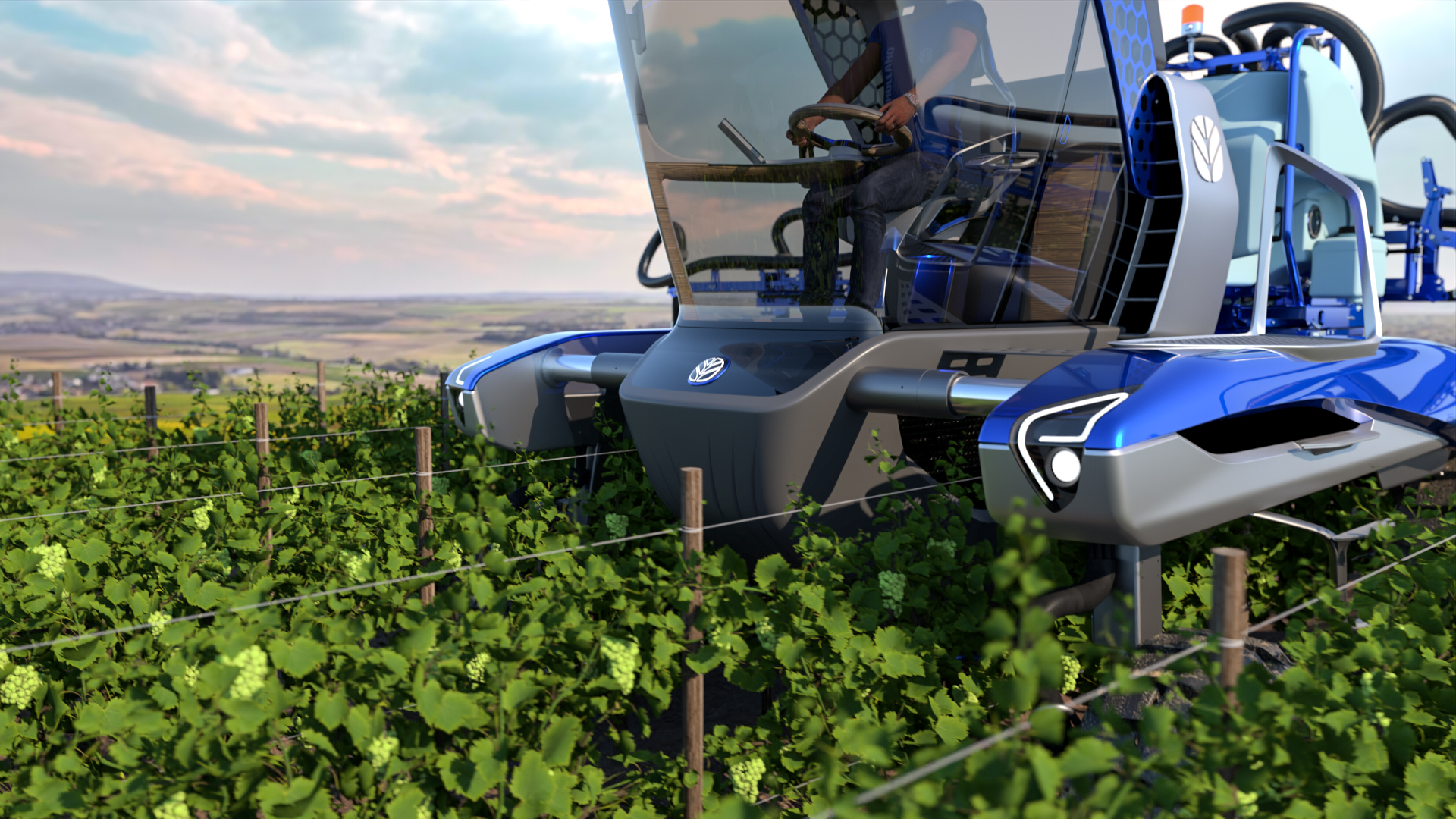 Straddle Tractor Concept