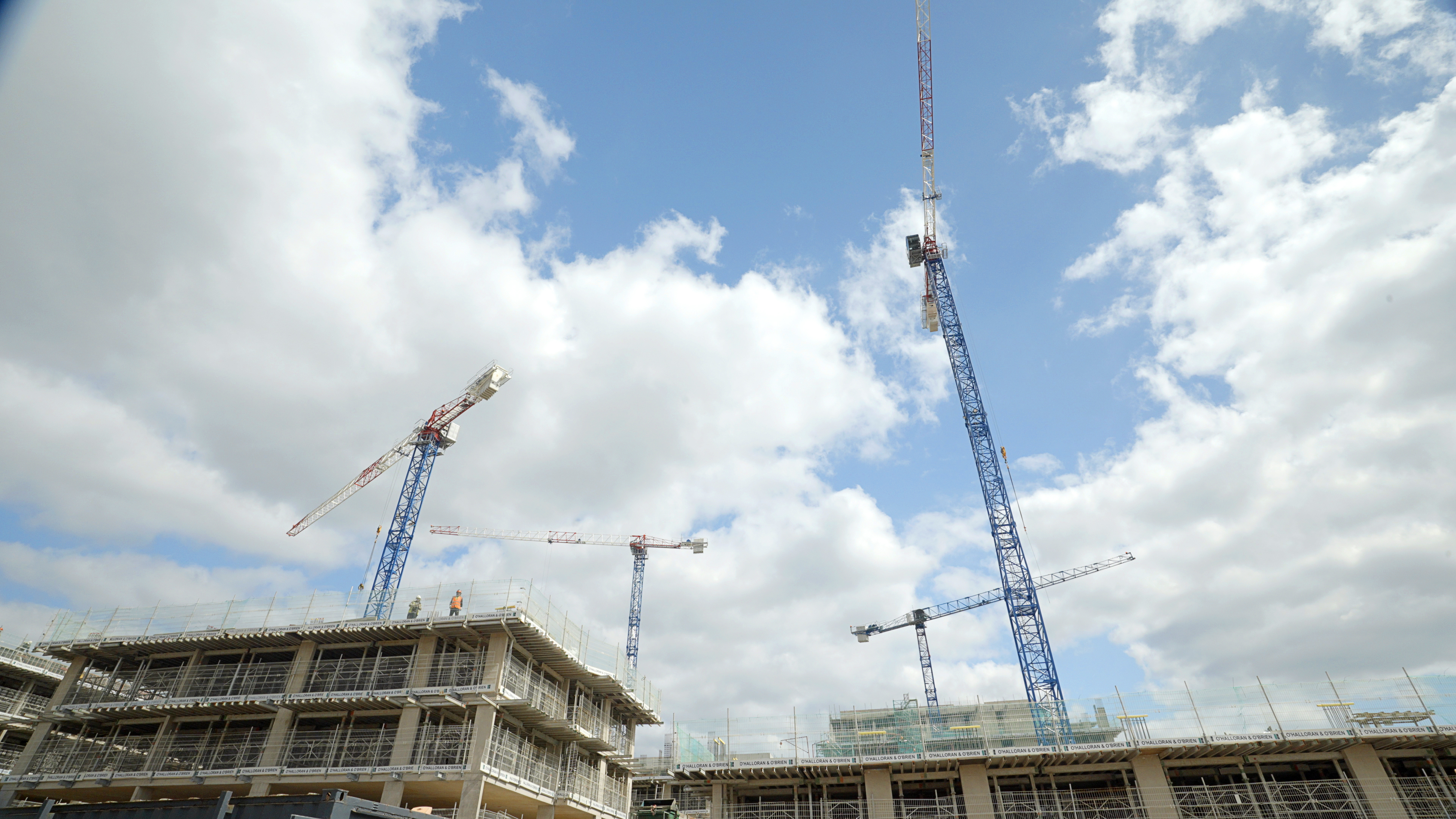 Bennetts deploys four Raimondi flat-tops for one of London’s biggest re-urbanization projects