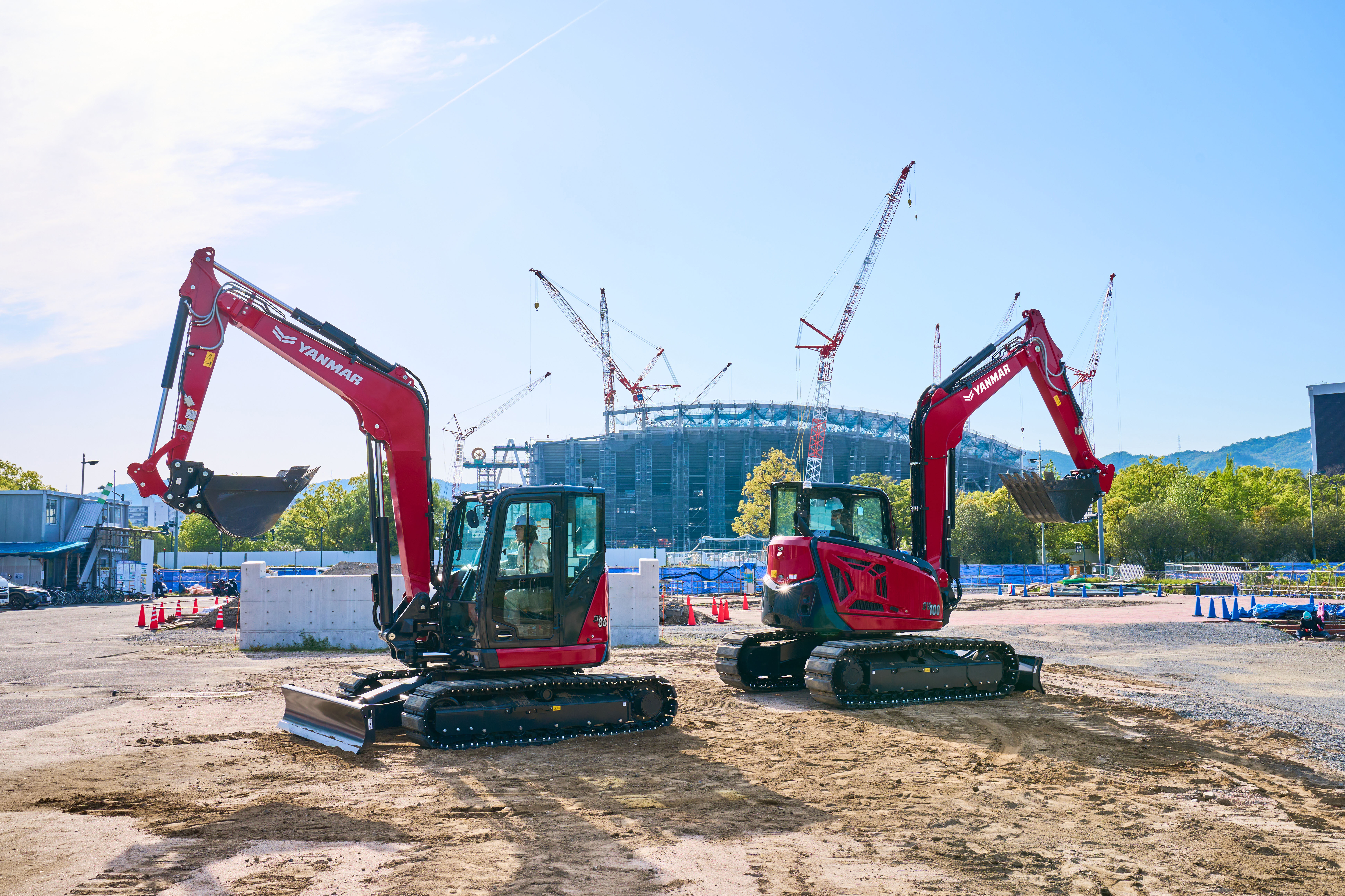 Yanmar CE's electrifying product range at INTERMAT