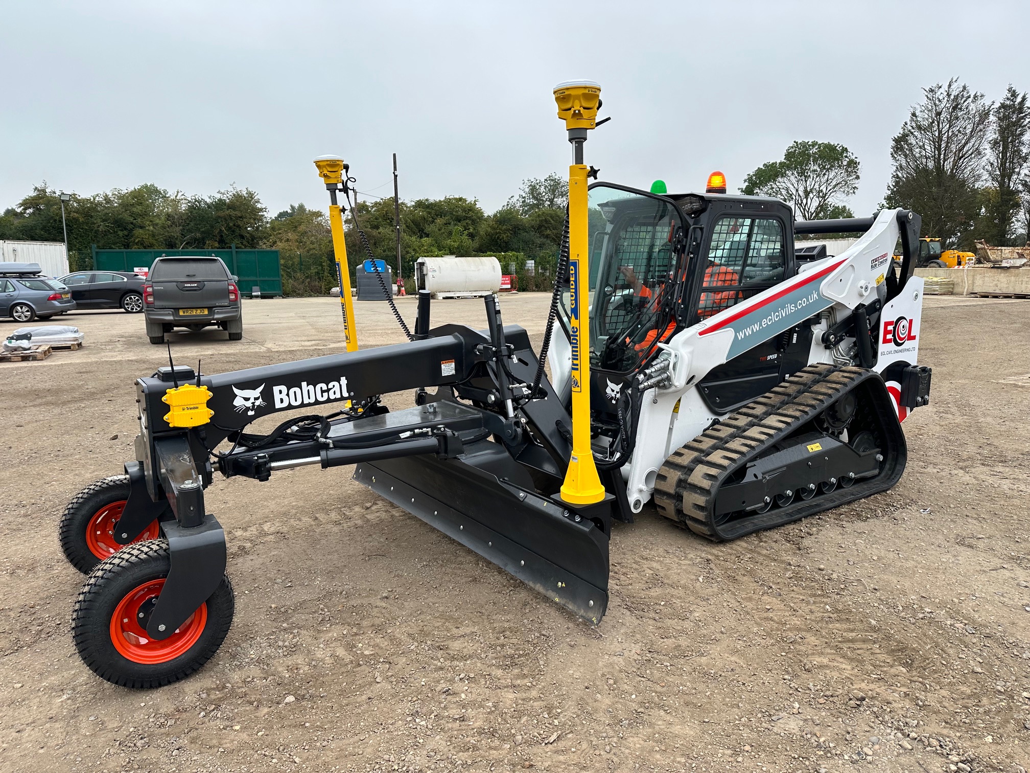 New Bobcat Track Loaders and Graders at ECL Civil Engineering
