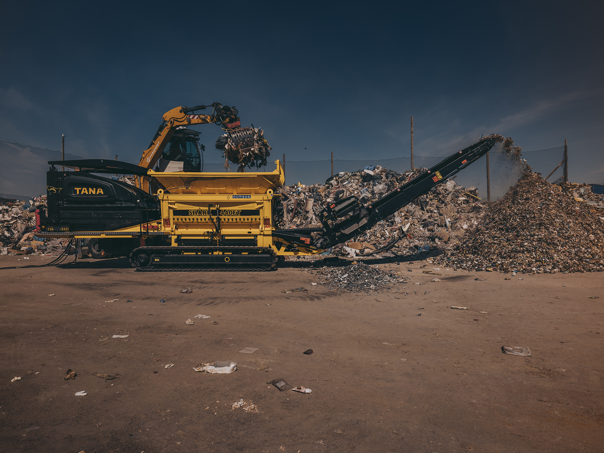 TANA Shark 440ET electric shredder