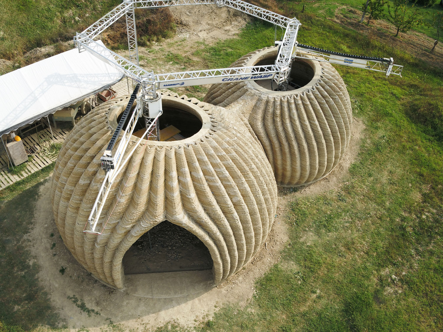 Tecla 3D printed house WASP