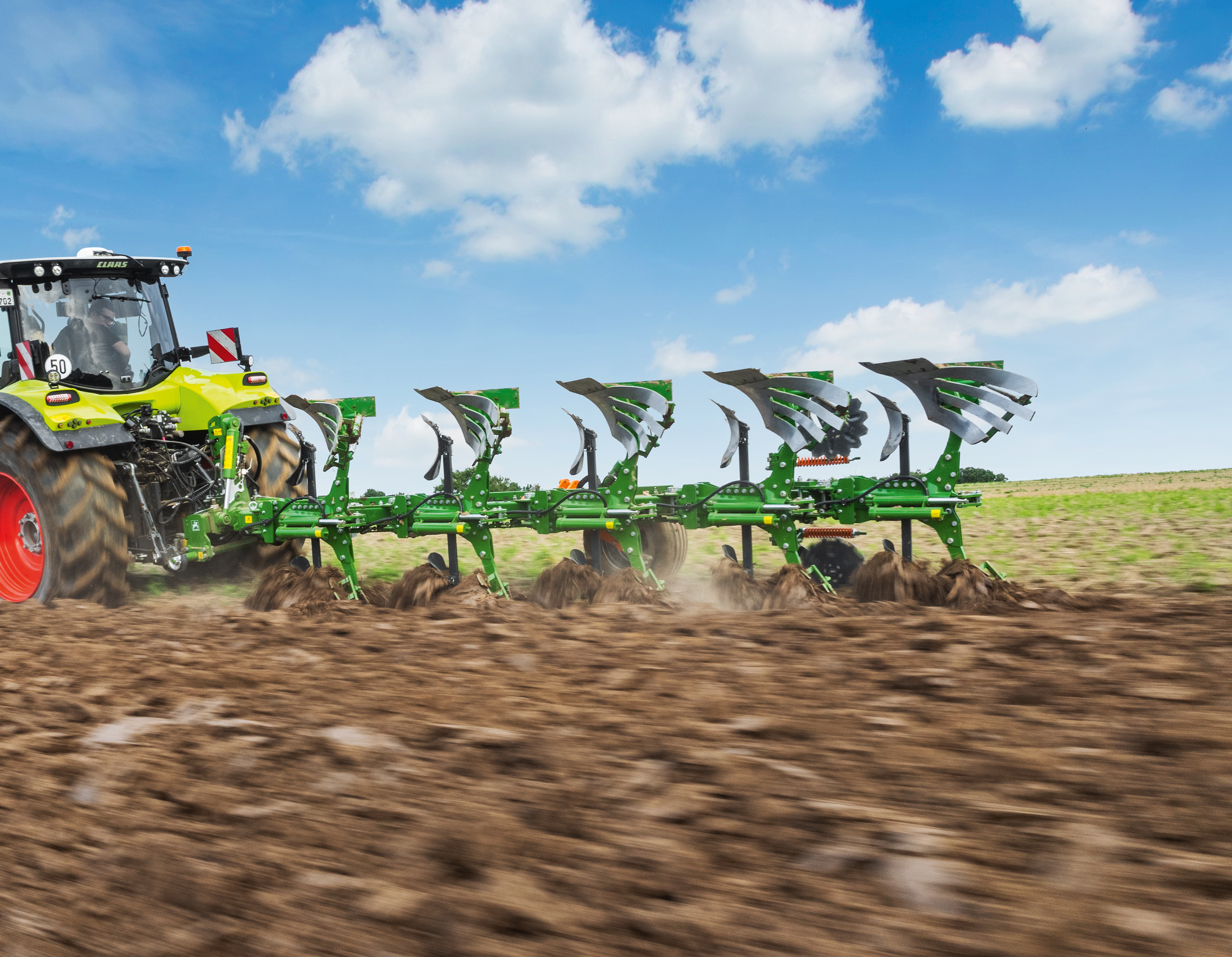 Teres 200 VS with five furrows for high work outputs