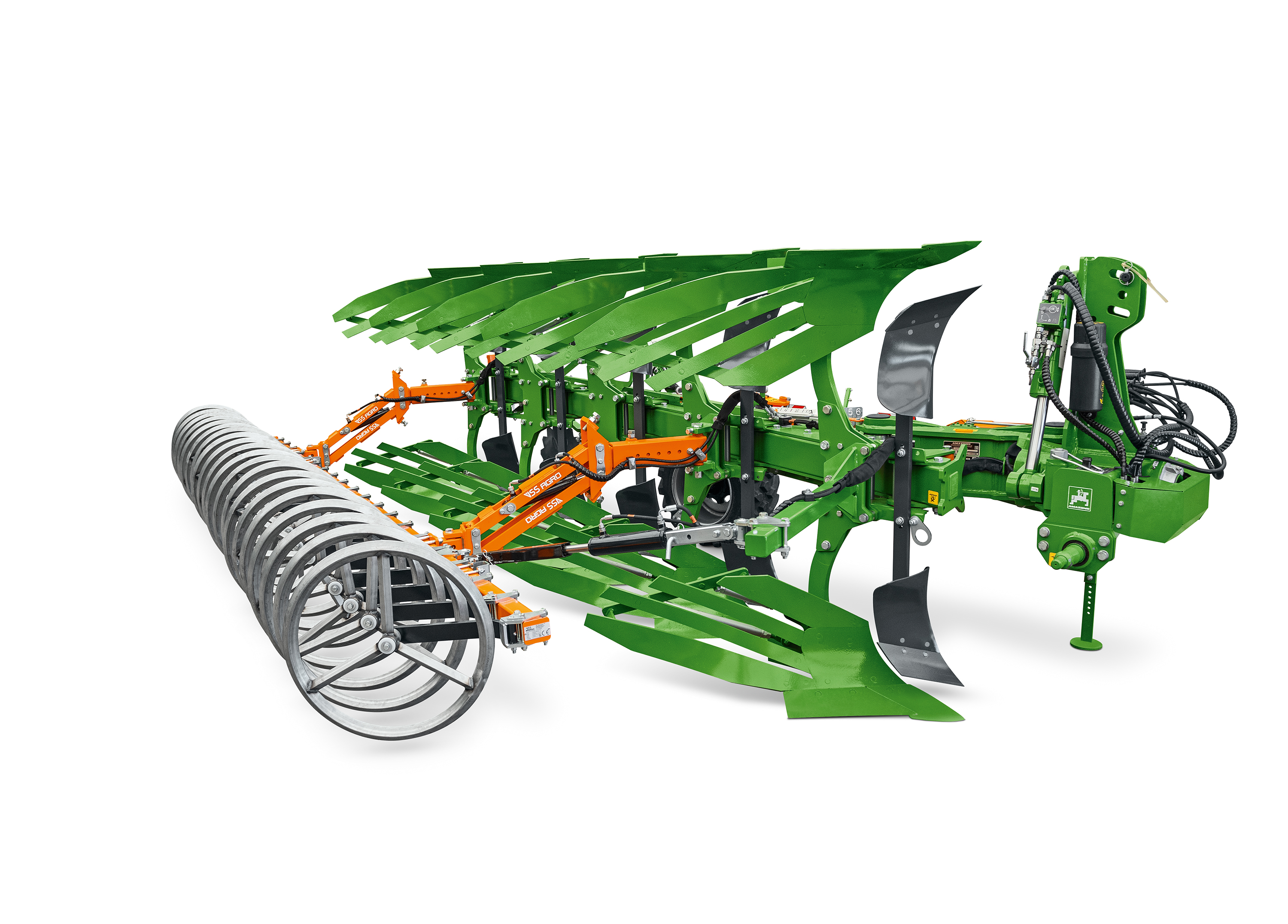 AMAZONE ploughs now with integrated Furrow Press packer system  Sales collaboration with VSS Machinebouw B.V. 