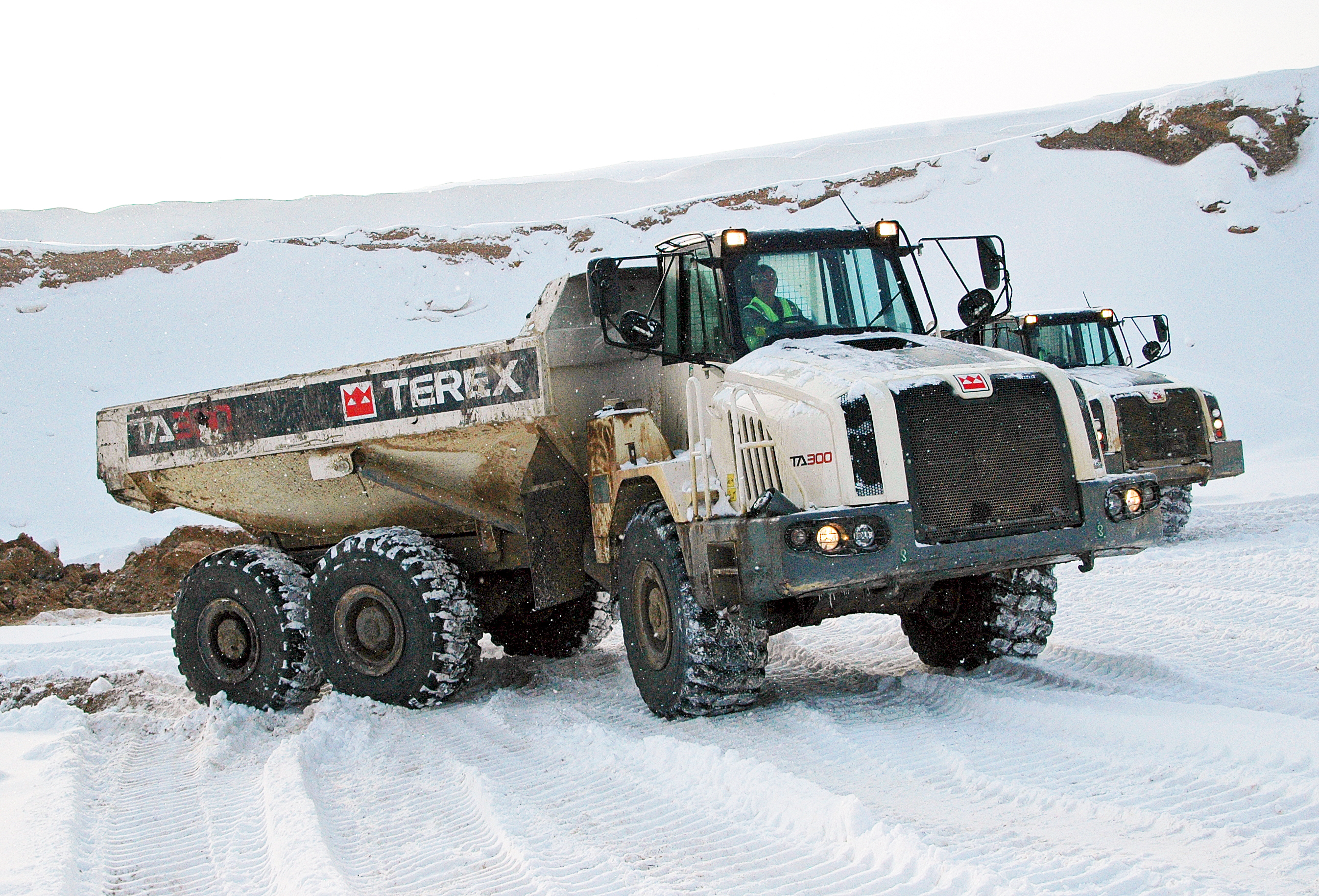 Terex Trucks - TA300 - Five ways to maintain your dump truck during winter