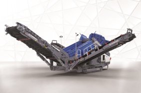 The Kleemann MSS 802(i) EVO impresses as a new screen for coarse elements in natural stone and recycling. 