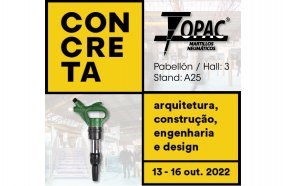 Topac will be present at Concreta 2022 fair in Oporto