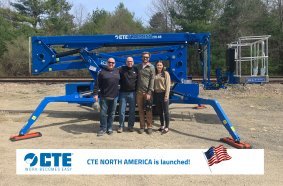Matt Messina, Michael Gnazzo, Nate Johnson, Kiera Sutch of CTE North America Corp.