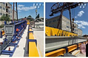 MOLDTECH supplies a 400 t self-reacting prestressing system in Ukraine