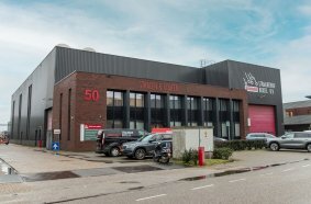 Outside view of Straalbedrijf Boxtel operations