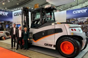 Carer at LogiMAT 2026: the high-capacity electric range takes centre stage