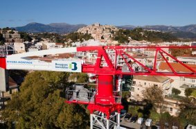 Five Potain tower cranes support construction of eco-district in southern France