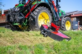 The Fliegl extension arm – new possibilities in forestry and agricultural maintenance