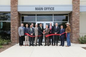 Ribbon Cutting at New Global