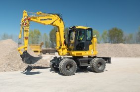 Komatsu Europe announces the new PW138MR-11 wheeled excavator