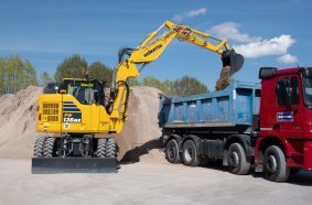 Komatsu Europe announces the new PW138MR-11 wheeled excavator