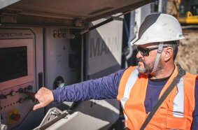 Thanks to SPECTIVE, the operation of the plants is intuitive. Thanks to SPECTIVE CONNECT, the machines can be monitored from anywhere on the site.